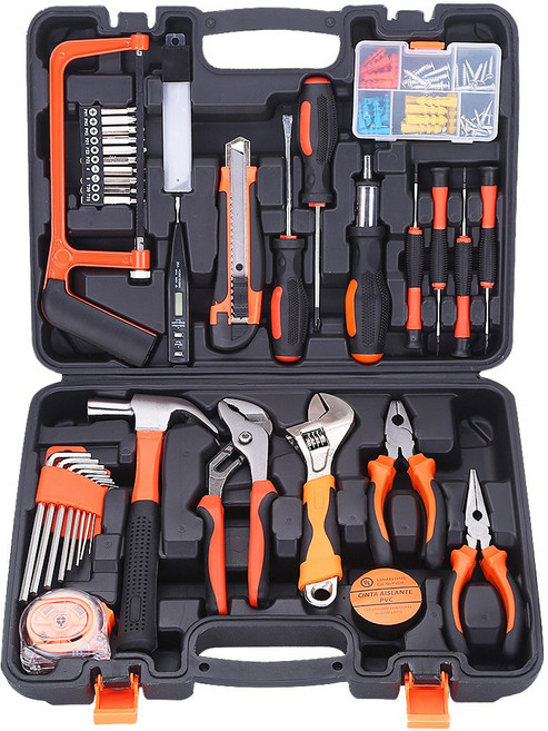 BAYU 가정용 공구세트 142pcs 실속형, 1세트, 공구