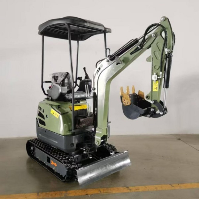 2톤 유압 소형 굴삭기 1600kg 농업 과수원 1톤 트렌치 굴착기 1.6톤 디젤 미니 맞춤 제작