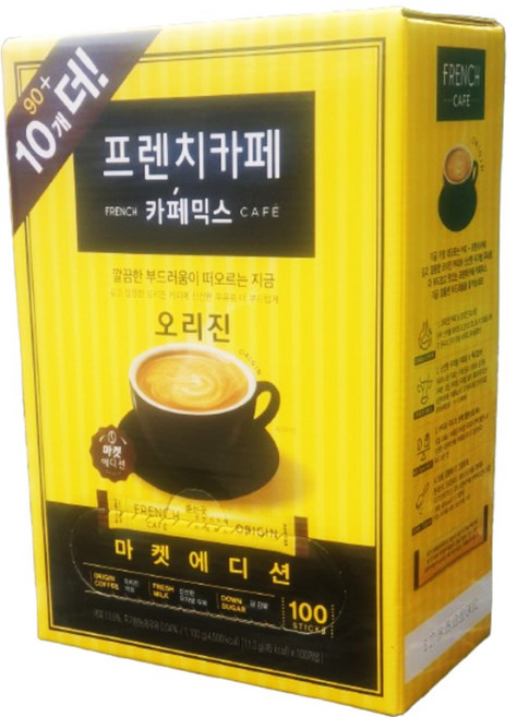 프렌치카페 카페믹스 마일드, 2개, 100개입