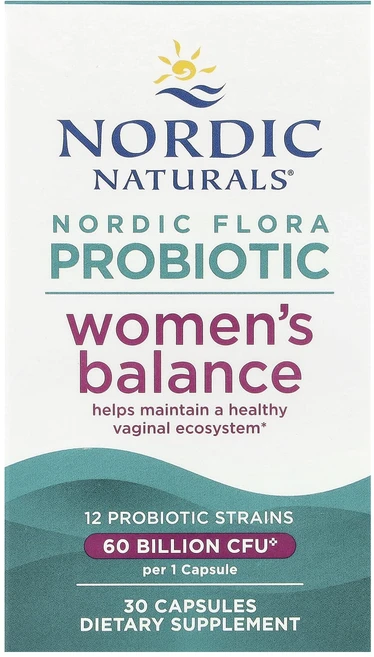 Nordic Naturals Nordic Flora 프로바이오틱 여성용 균형 캡슐 30정, NordicNaturalsNordicFlora프로바이오, 1개 - 쿠팡