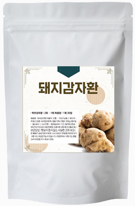 에코스킨 돼지감자환, 300g, 1개
