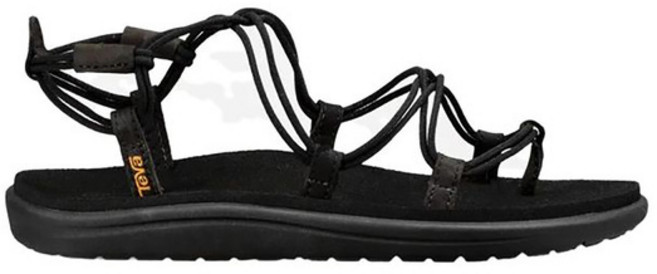 Teva W Voya Infinity 女 涼鞋 水鞋 羅馬織帶 快乾 輕量 舒適 黑 [TV1019622BLK]