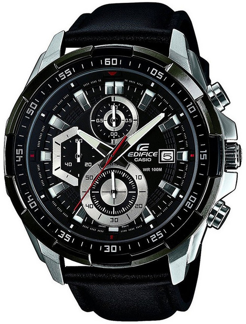 [카시오] CASIO 에디피스 EDIFICE 100m 방수 크로노그래프 EFR-539L-1A 남성 시계