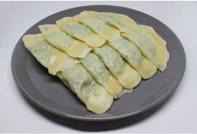 좋은먹거리 고급납작만두 야채납작만두 당일생산!, 1kg, 3개