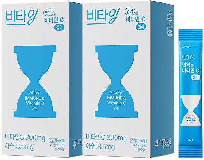 비타잉 면역&비타민C젤리 / 젤리스틱 면역력 항산화 피부건강, 2개, 20회분