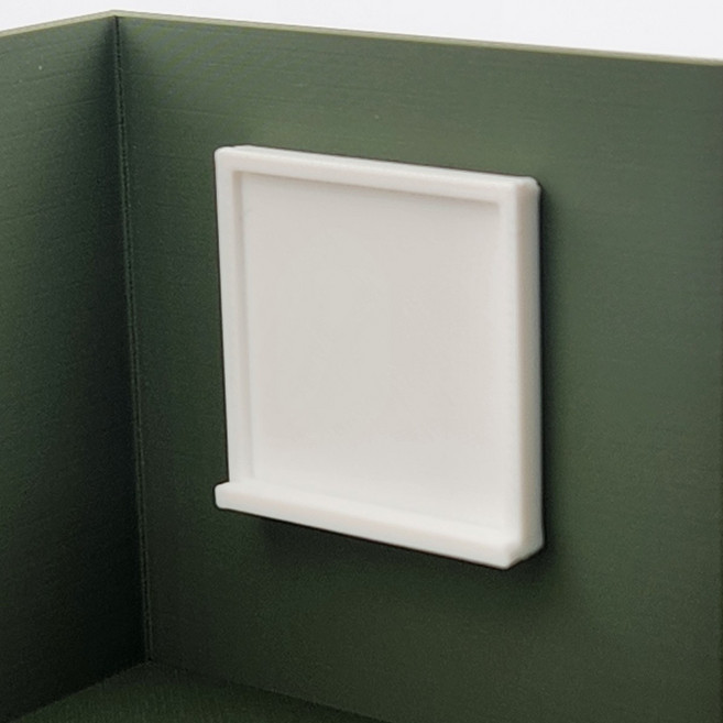 학교 칠판 S 사이즈 건축모형재료 가구모형 디오라마 미니어처 1:25 1:30 1:50 1:60 1:75 1:100 1:150 1:200 1:250 1:300, 1개