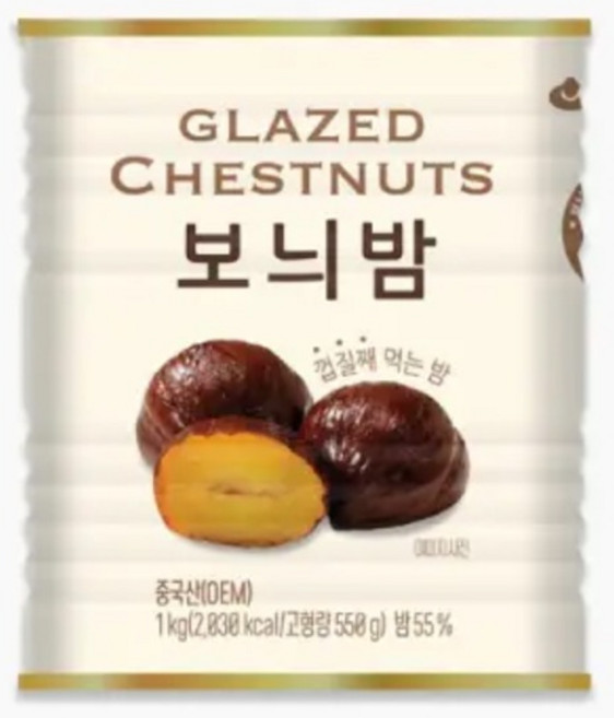 대두 보늬밤 (고형량550g) / 중국산, 1kg, 1개