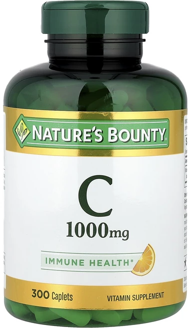 네이쳐스바운티 비타민C 1000mg 300정, 4개 - 쿠팡