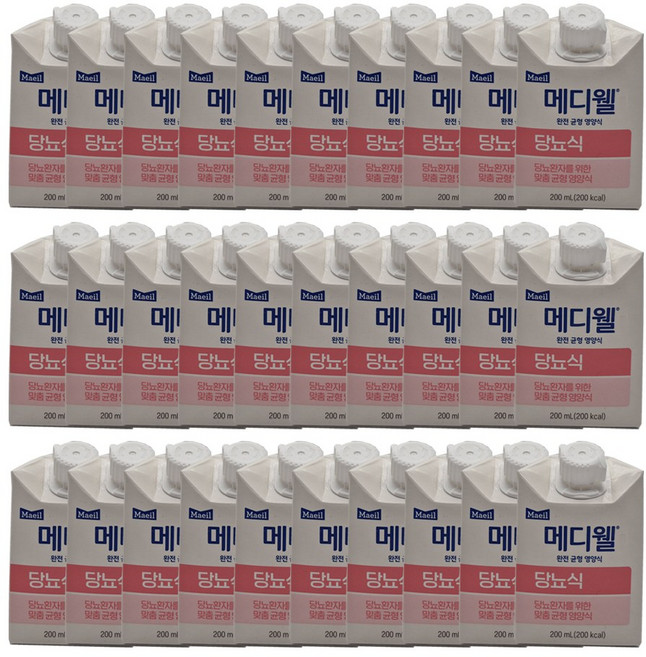 메디웰 당뇨식, 200ml, 60개