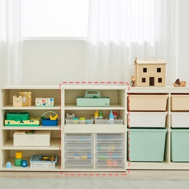 한샘 샘키즈 낮은 멀티교구장 600, 크림화이트(A)