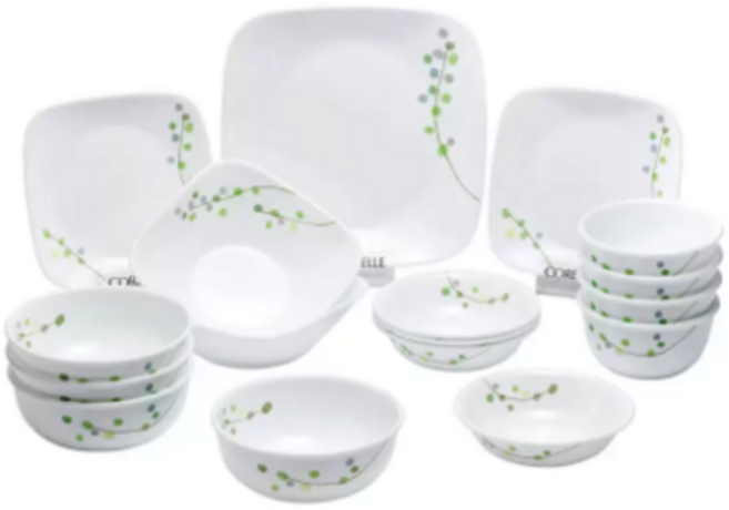 코렐 그린딜라이트 디너웨어 세트 17P, 1세트