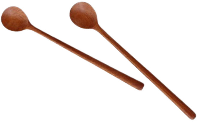 리드그린 옻칠 우드 커트러리, 01-옻칠 롱 티스푼 2p, 1세트