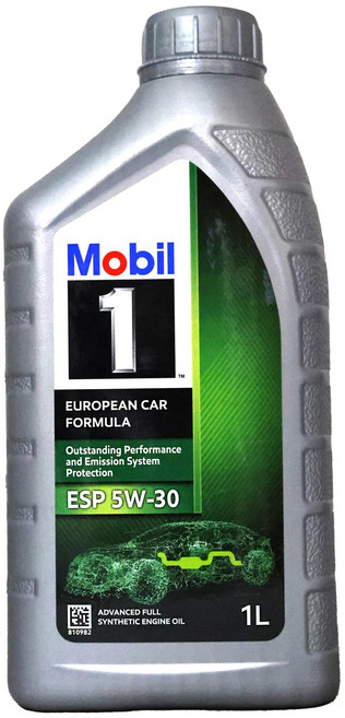 Mobil 1 ESP 5W-30 先進全合成引擎機油 歐系車配方, 1L