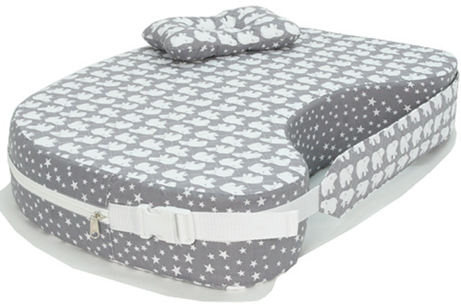 알짜맘 D형 수유쿠션 / 모유수유/분유수유/ 짱구베개 / 양면사용, D자형-부비