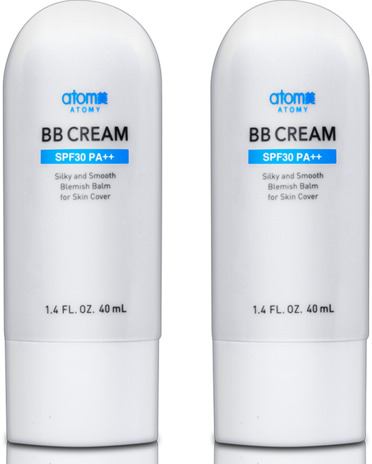 애터미 비비크림 SPF30 PA++ 40ml, 베이지, 2개