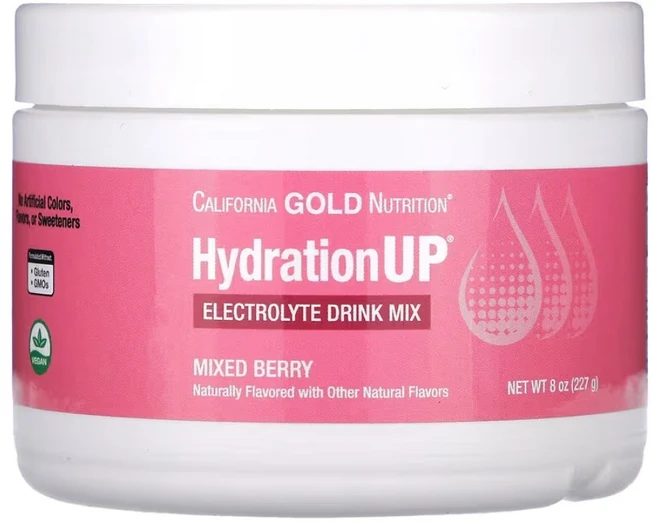 캘리포니아골드뉴트리션 전해질 드링크 믹스 베리 227g 혼합 베리 전해질 음료 저칼로리, 1개, 1개 - 쿠팡