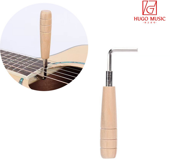위고뮤직 기타 지판조율렌치 렌찌 기타튜닝 수리공구, 1개