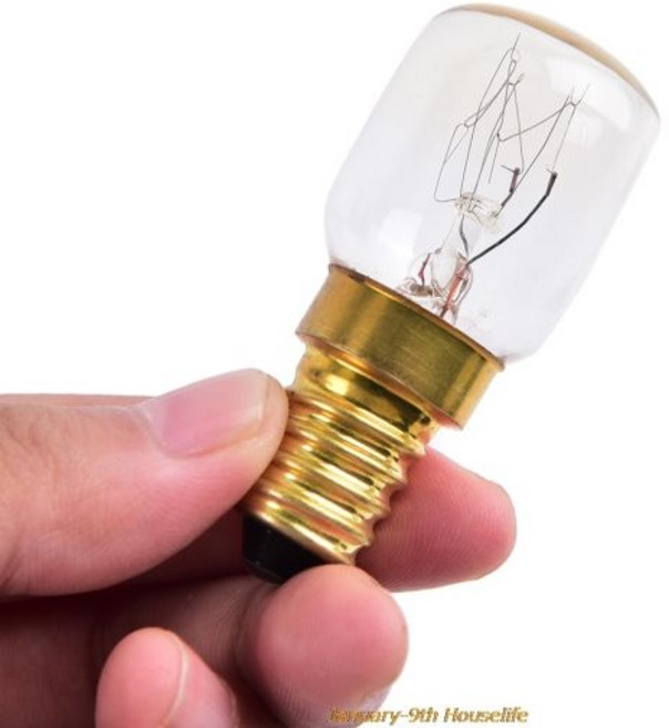 오븐 토스터/스팀 전구/쿠커 후드 램프 300 v-220v 고온 15/25w 240 도 Ses E14, 02 25W, 02 25W, 1개