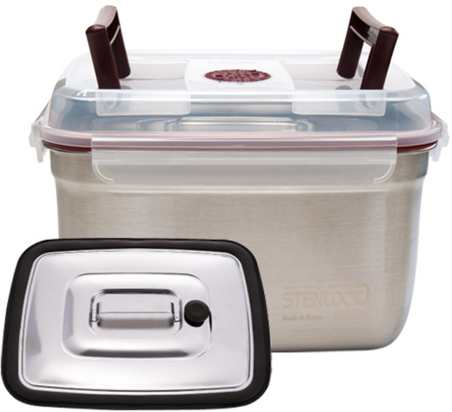 스텐락 진공 누름독 국산 스텐 김치통 304 누름판 누름통 밀폐용기, 1개, 11L