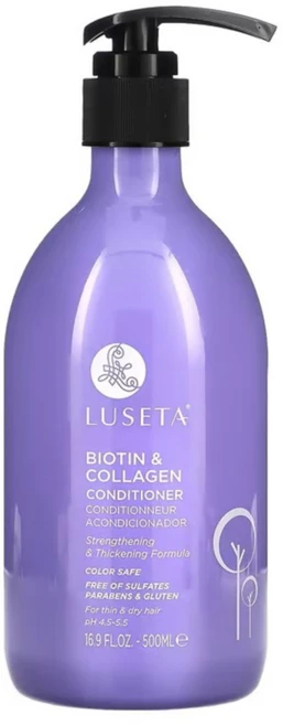 Luseta Beauty 비오틴 및 콜라겐 컨디셔너 가늘고 건조한 모발용 500ml, 1개, 500g - 쿠팡