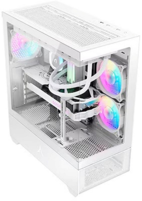 앱코 마린 리버스 강화유리 케이스 미들타워 화이트 U30 MARINE, 1개