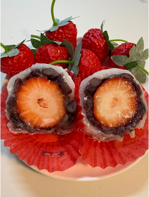 여수딸기모찌10구 국산팥과왕딸기로 만들어서 아주맛있어요 식사대용으로도 좋아요, 80g, 10개