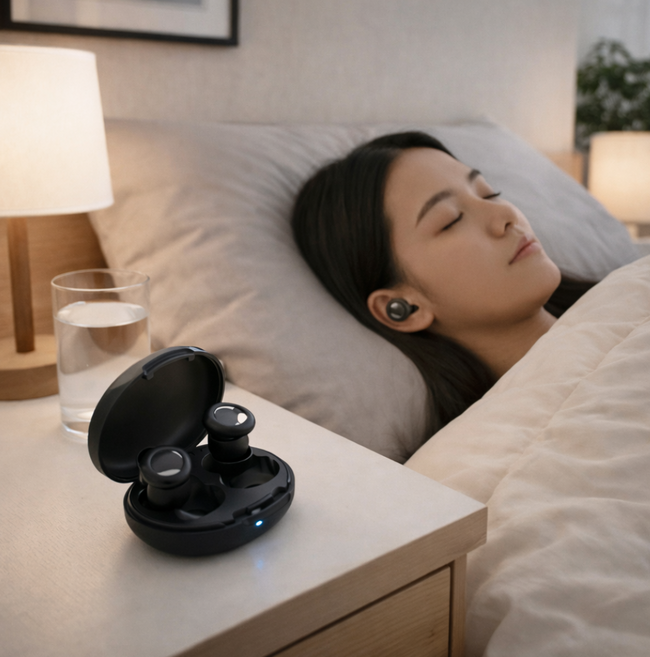 [MODELAB] 수면귀마개 코골이 소음완벽차단 이어팁 포함, 1개, 1개입