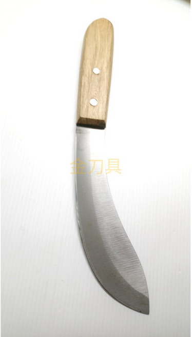 #D014 鐵店出品 高麗菜刀 剝皮刀 豬皮刀 料理刀 蔬果刀 切肉刀 萬用刀, 1個, 多用途切割刀, Silver