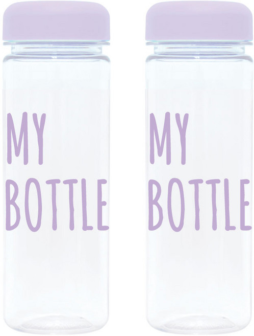 국산 마이보틀 아이스 (차가운물 전용 ) 보틀 물병 물통, 퍼플, 2개, 500ml