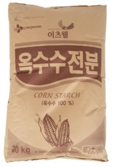 대용량 업소용 식자재 옥수수전분(이츠웰 20K), 1개, 20kg