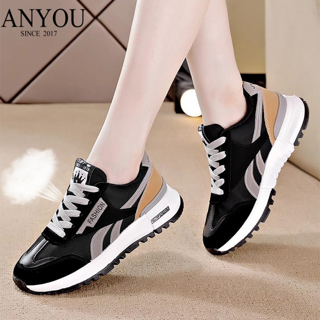 여성 운동화 여름 패션 가볍고 통기성이 좋은 아웃도어 캐주얼 트레킹화