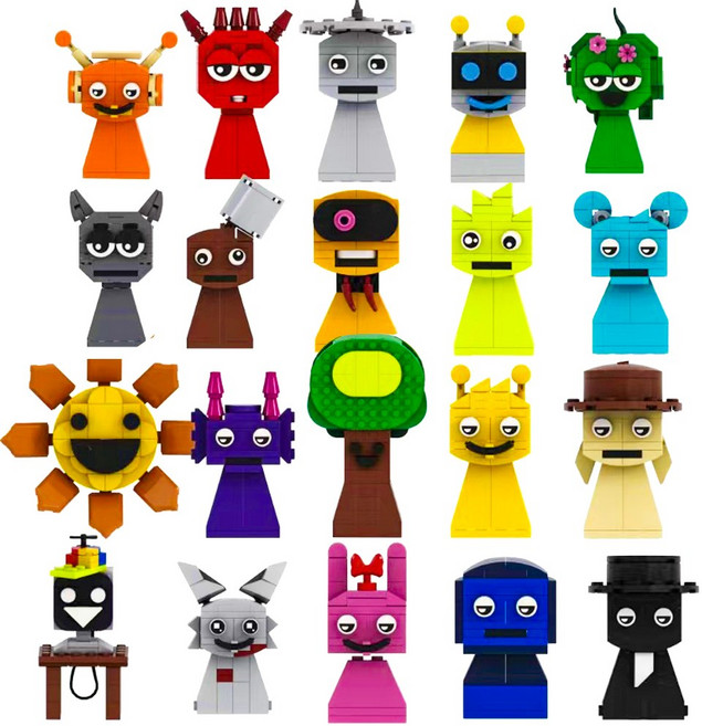 스프런키 블록 인크레디박스 블럭 NO.774 775, 20종, 1개