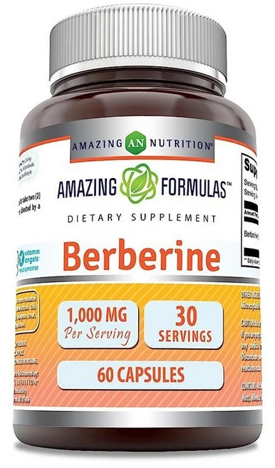 Amazing Nutrition 베르베린 1000mg 60정, 1개 - 쿠팡