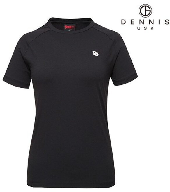 데니스골프 여성 나그랑 라운드 반팔티셔츠 NAZMLTS068