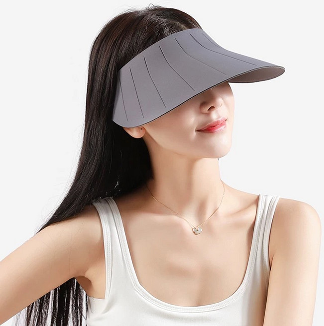 스멜모리 경량 스포츠 썬캡 넒은 창모자