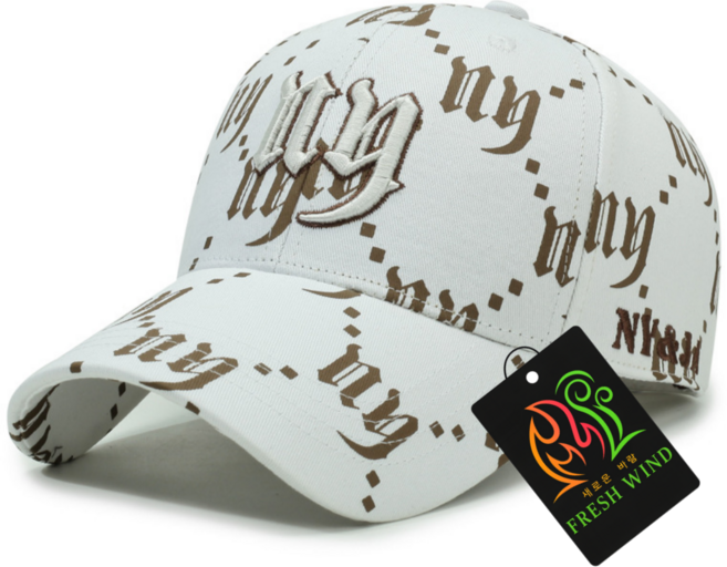 2026 프레쉬윈드 NY&JA 프리미엄 자수 패셔너블 골프 러닝 야구모자