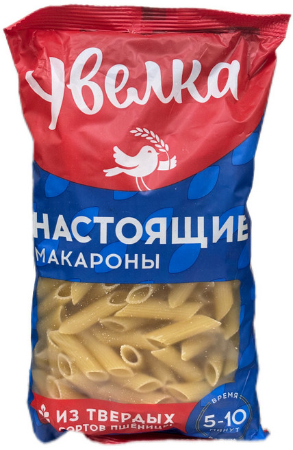 유벨카 파스타 (펜니네) UVELKA PASTA (PENNE), 1개, 450g