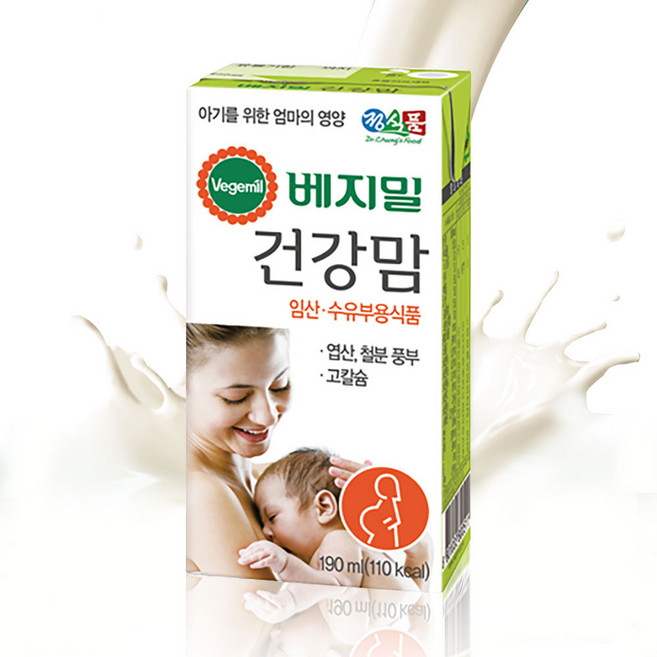 정식품 베지밀 건강맘, 190ml, 16개