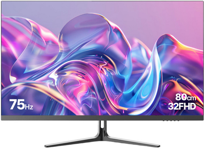 스카이뷰 FHD 32인치 IPS 모니터 75Hz 게이밍 베젤리스 광시야각 사무용 컴퓨터모니터 CCTV모니터, 무결점, 80cm