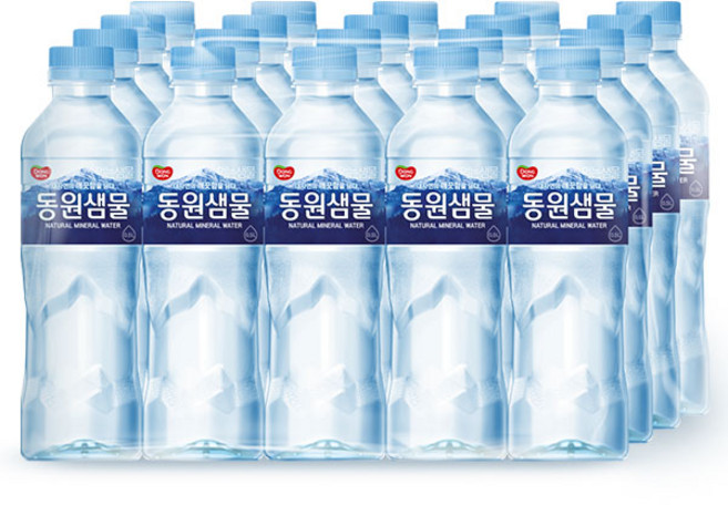 동원샘물 생수 (유/무라벨 랜덤발송), 500ml, 40개