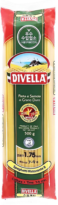 디벨라 스파게티, 500g, 1개