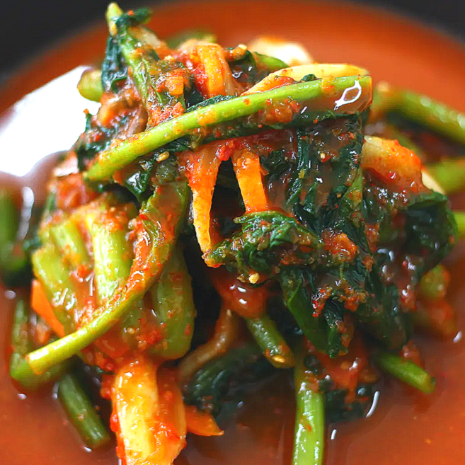 하담채 국내산 전라도 열무 얼갈이김치, 1개, 2kg