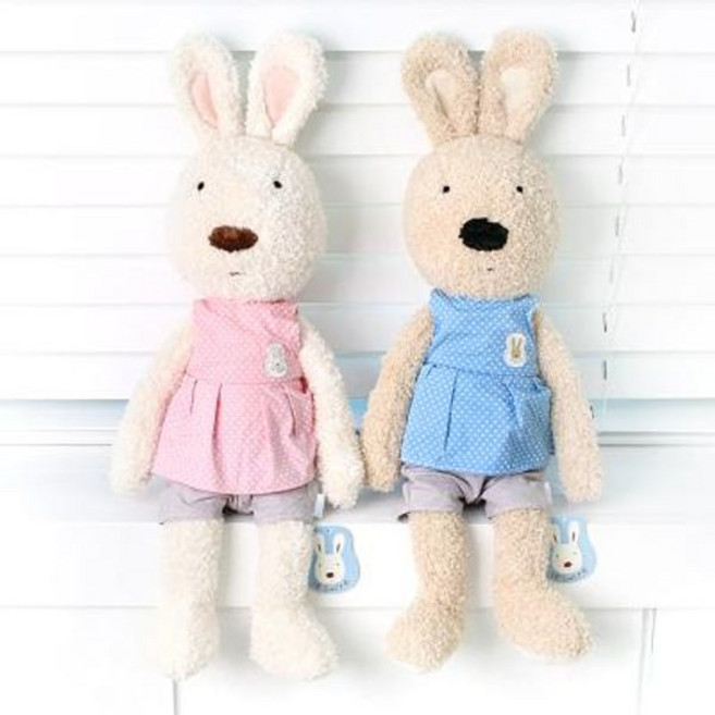 le sucre 르슈크레 뉴 땡땡이 인형-57cm, 색상선택:브라운