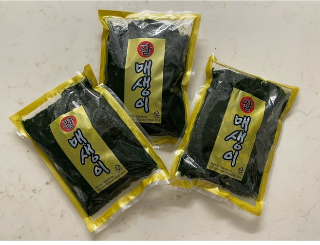 전남 완도 약산 햇 매생이, 매생이 350g, 5개