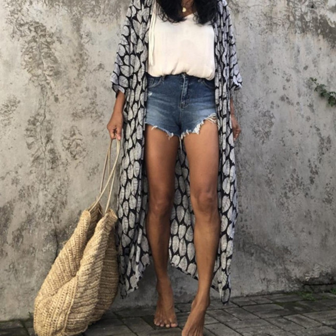 바이미니 롱 로브 가디건 모음 여름 여행 휴가 휴양지룩