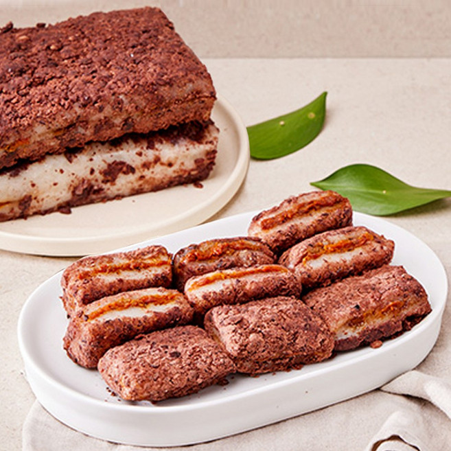 [햇시루] 쫀득쫀득 달콤한 호박고지 찰시루떡, 24개, 60g