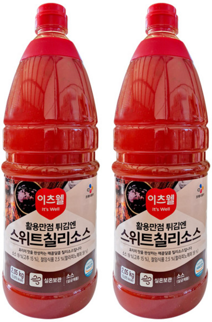 이츠웰 스위트칠리소스, 2.05kg, 2개