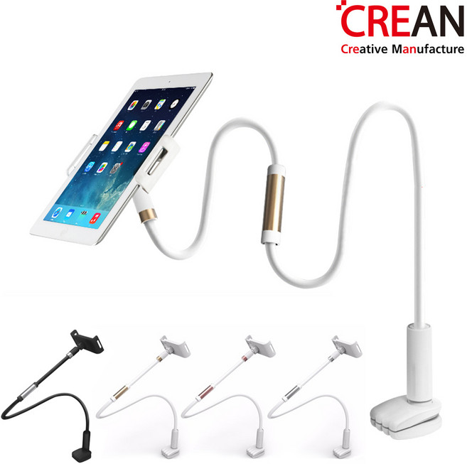 크레앙 파워 태블릿/스마트폰 거치대 CREHOLDERTB, 핑크, 1개