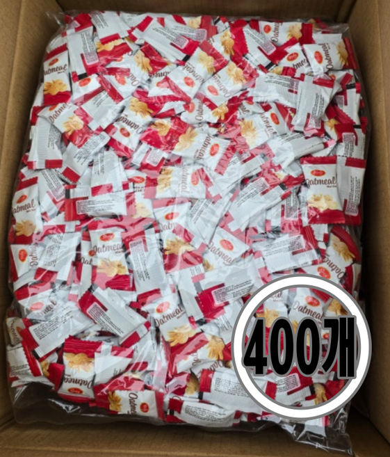 오트밀미니바이트 곡물과자 오트밀과자, 2.5g, 400개