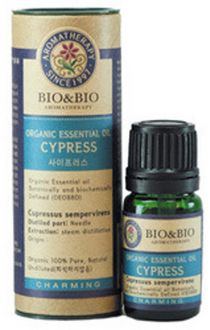 바이오앤바이오 유기농 사이프러스 (측백나무) 에센셜 오일 10ml, 1개, 상세설명 참조